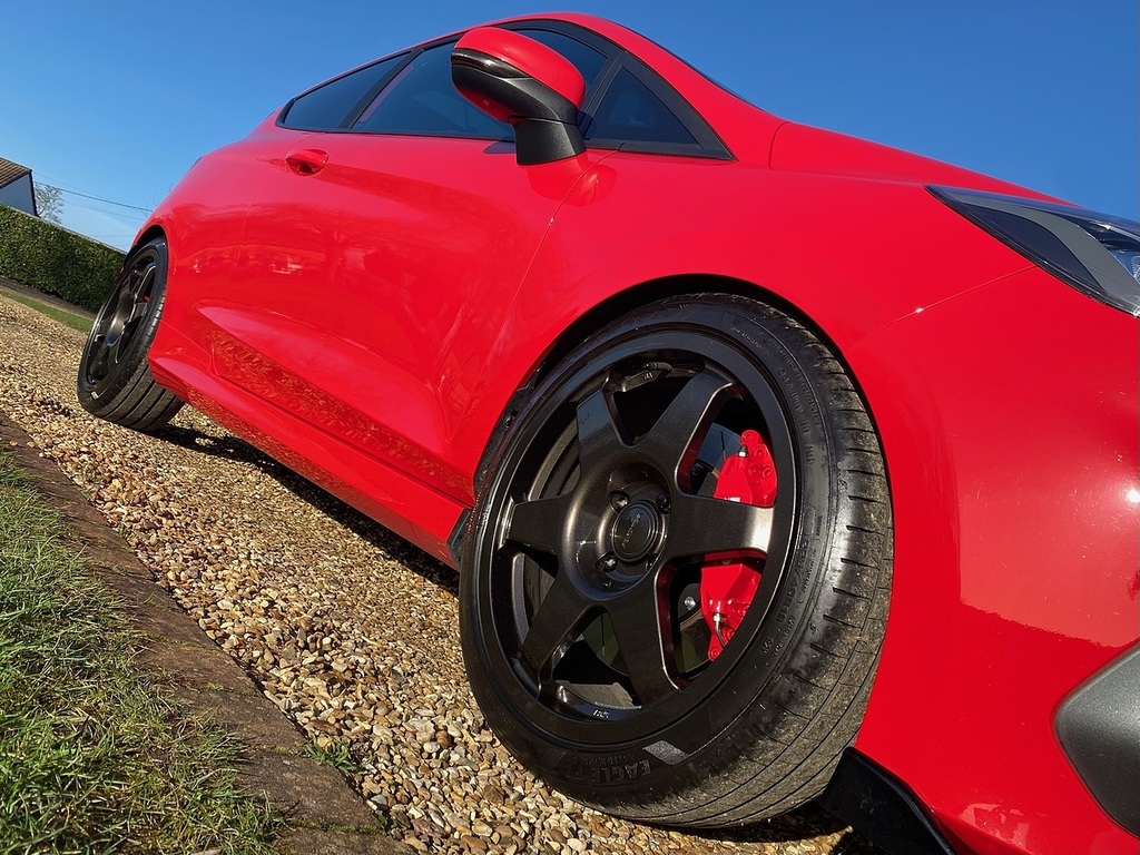 Ford Fiesta T Ecoboost St-3 DK68MKZ Red #2