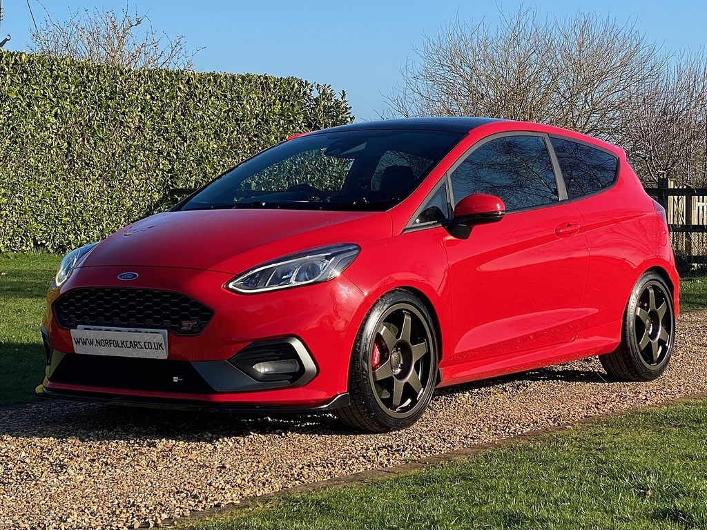 Ford Fiesta T Ecoboost St-3 DK68MKZ Red #6