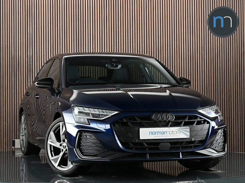 Audi A3 1.5 Tfsi 35 Black Edition Sportback S T Blue