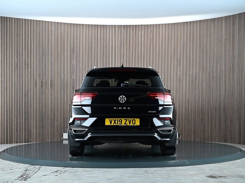 Volkswagen T-Roc 2.0 Tdi R-line Suv 4Motion Euro Black #5