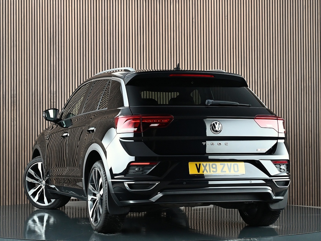 Volkswagen T-Roc 2.0 Tdi R-line Suv 4Motion Euro Black #2