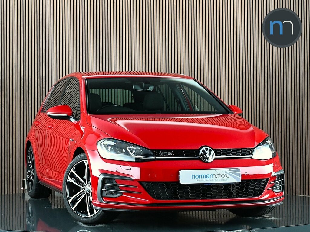Volkswagen Golf 2.0 Tdi Gtd Hatchback Dsg Euro 6 Ss Red