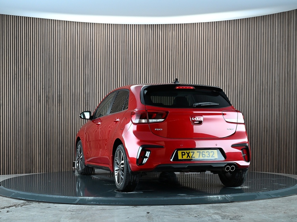 Kia RIO T-gdi Mhev Gt-line S Hatchback 1.0 H Red #4