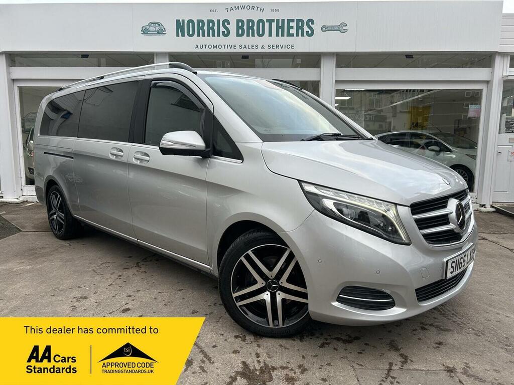 Mercedes-Benz V Class Mpv 2.2 V250d Bluetec Sport G-tronic Euro 6 Ss Silver