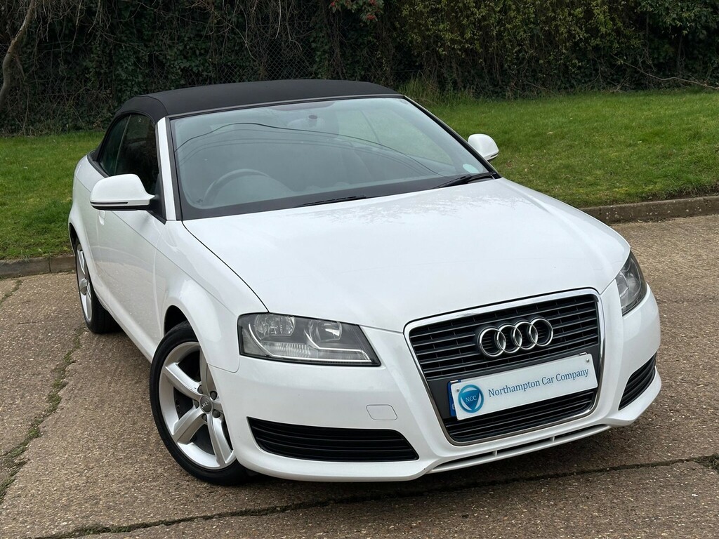 Audi Cabriolet 1.6 Tdi Technik Euro 5 Ss White #1