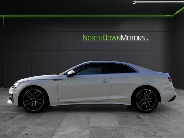 Audi A5 2022 2.0 Tfsi 35 S Line Coupe S Tronic DE72LHO White #3
