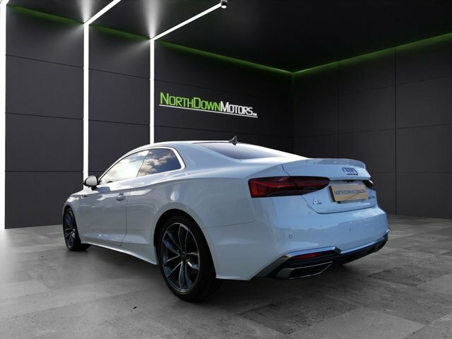 Audi A5 2022 2.0 Tfsi 35 S Line Coupe S Tronic DE72LHO White #4