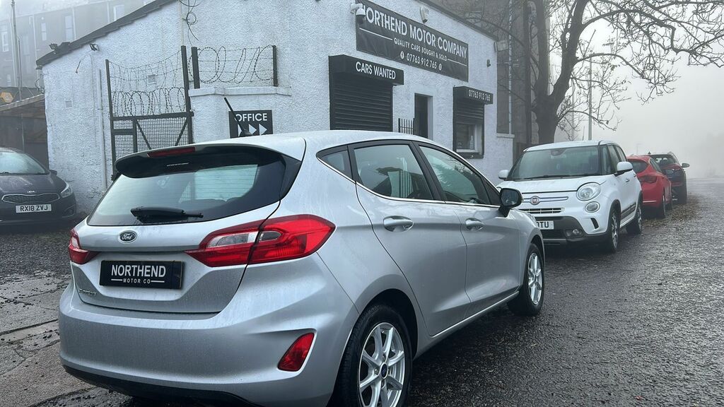 Ford Fiesta 1.0L Zetec T Hatchback Euro 6 9 SP68VFW Silver #4