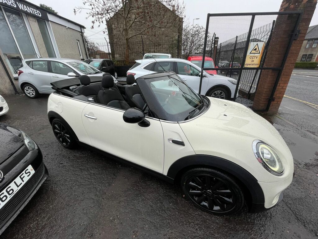 Mini Convertible 1.5L Cooper Convertible Euro 6 White