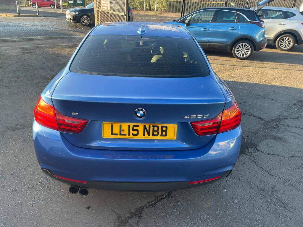 BMW 4 Series Gran Coupe 2.0L 420D M Sport Coupe LL15NBB Blue #5