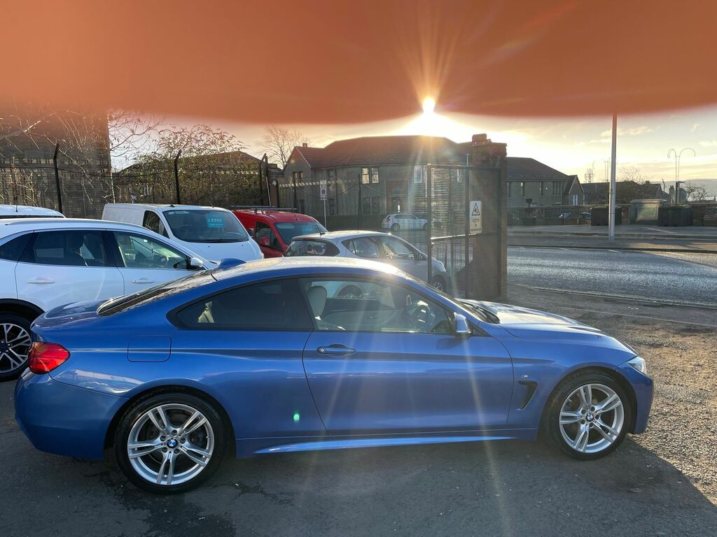 BMW 4 Series Gran Coupe 2.0L 420D M Sport Coupe LL15NBB Blue #3