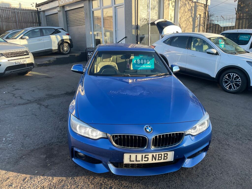 BMW 4 Series Gran Coupe 2.0L 420D M Sport Coupe LL15NBB Blue #2