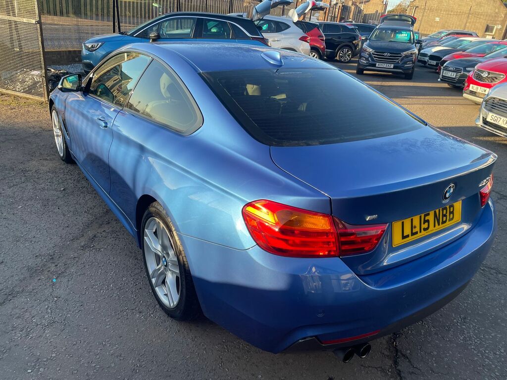 BMW 4 Series Gran Coupe 2.0L 420D M Sport Coupe LL15NBB Blue #6