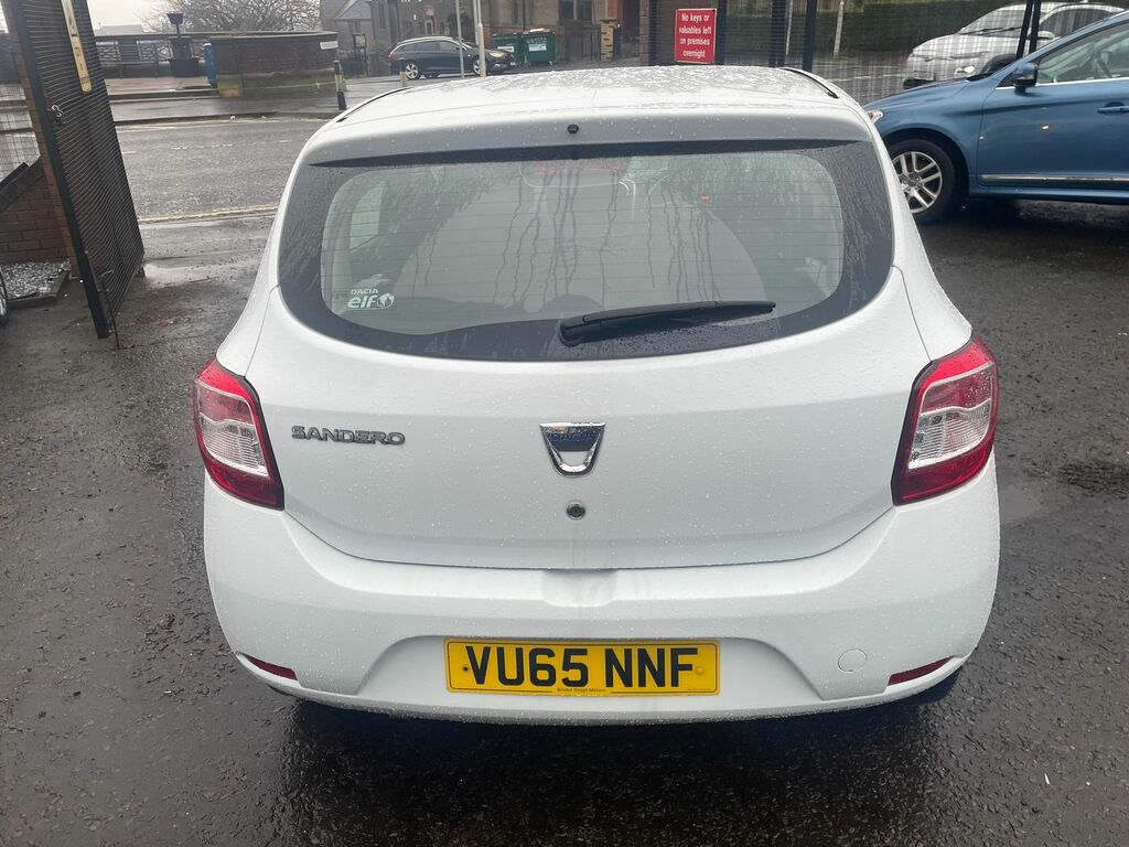 Dacia Sandero 0.9 Tce Laureate Hatchback Euro White #5