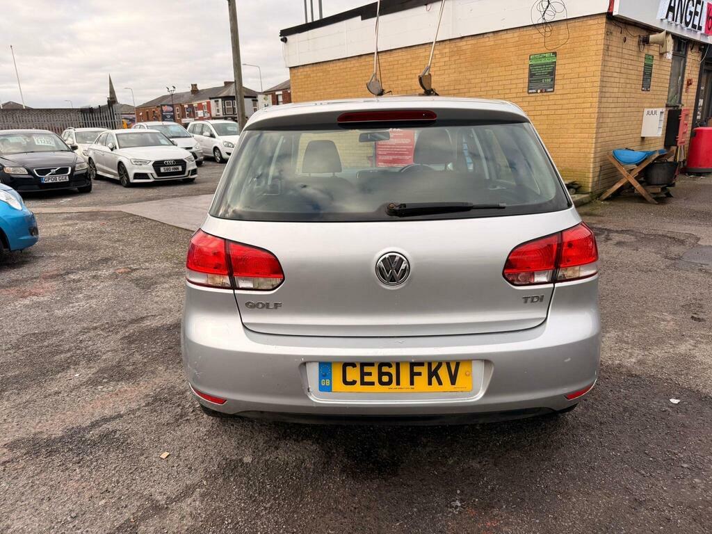 Volkswagen Golf 1.6 Tdi S Euro 5 CE61FKV Silver #6