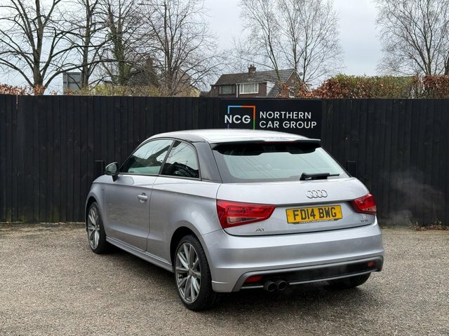 Audi A1 2014 1.4 Tfsi S Line Style Edition S Tronic Euro 5 FD14BWG Silver #4