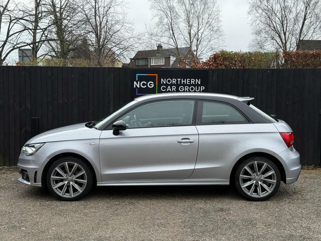 Audi A1 2014 1.4 Tfsi S Line Style Edition S Tronic Euro 5 FD14BWG Silver #5