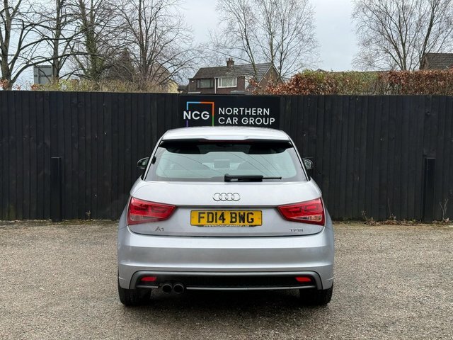 Audi A1 2014 1.4 Tfsi S Line Style Edition S Tronic Euro 5 FD14BWG Silver #6