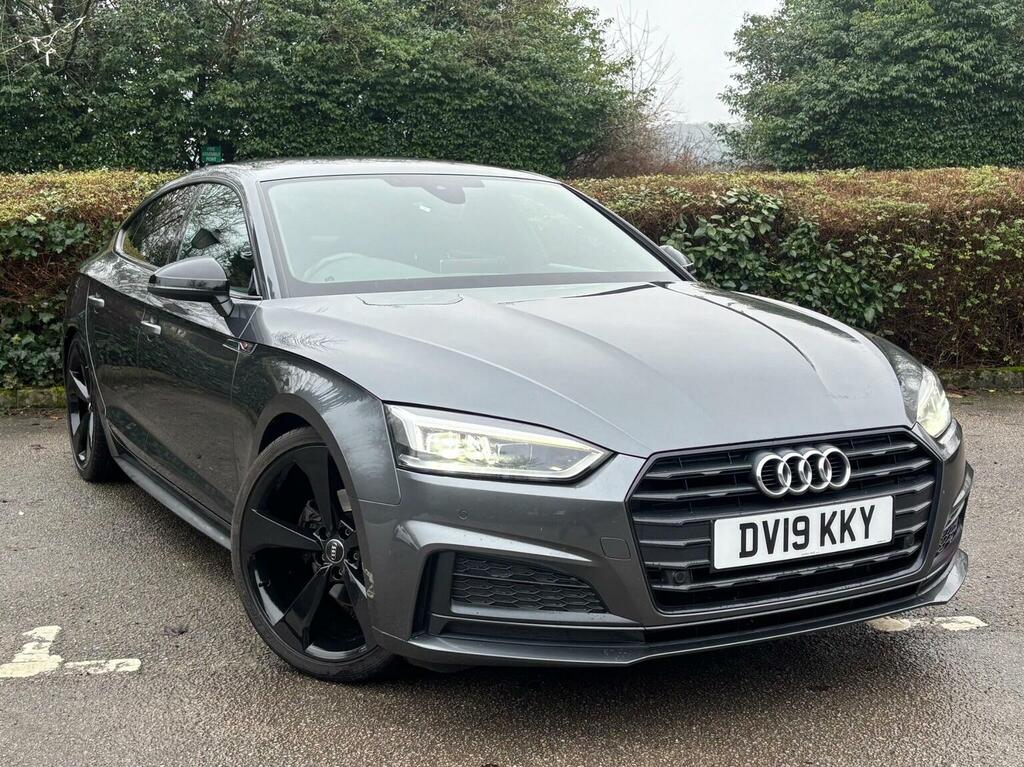 Audi A5 Hatchback 2.0 Tdi 35 Black Edition Sportback S Tro Grey