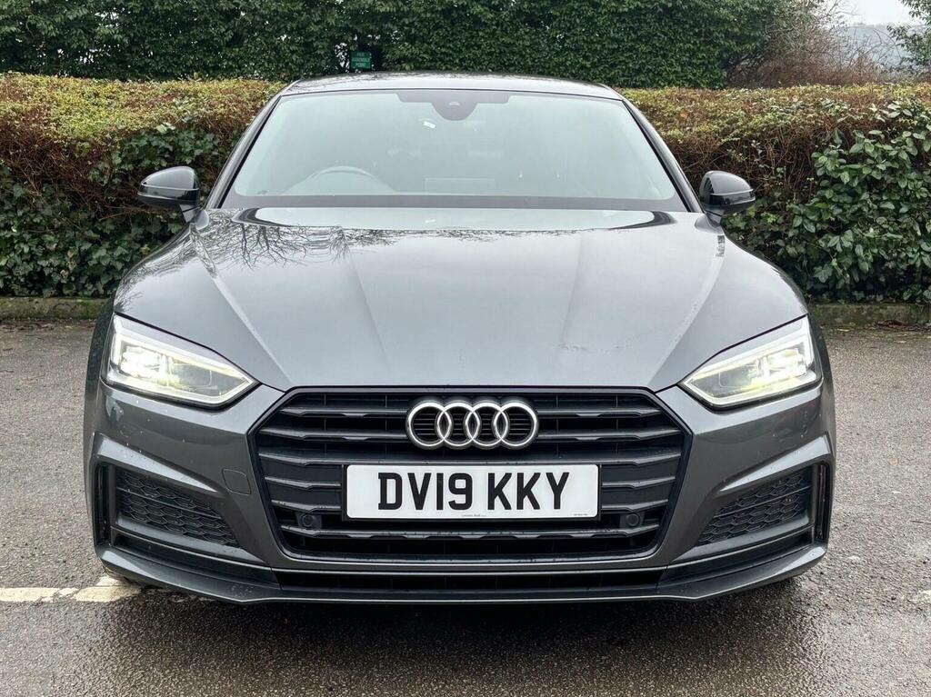Audi A5 Hatchback 2.0 Tdi 35 Black Edition Sportback S Tro DV19KKY Grey #4