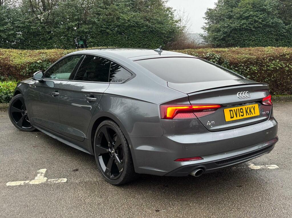 Audi A5 Hatchback 2.0 Tdi 35 Black Edition Sportback S Tro Grey