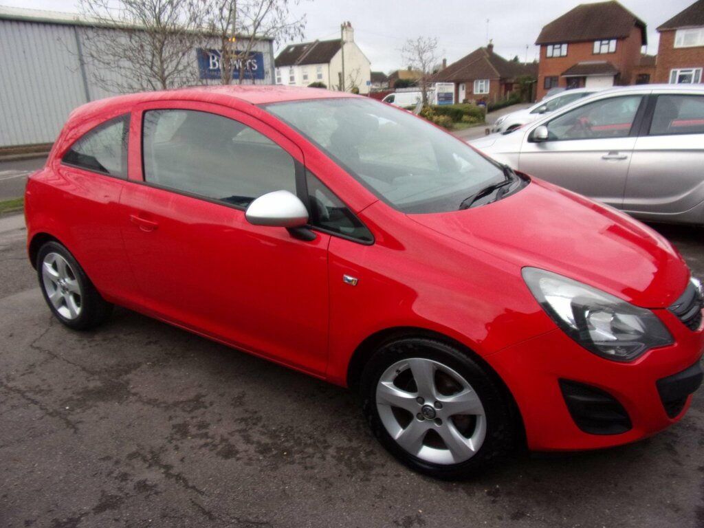 Vauxhall Corsa 1.0 Ecoflex 12V Sting Euro 5 CE64DZT Red #3