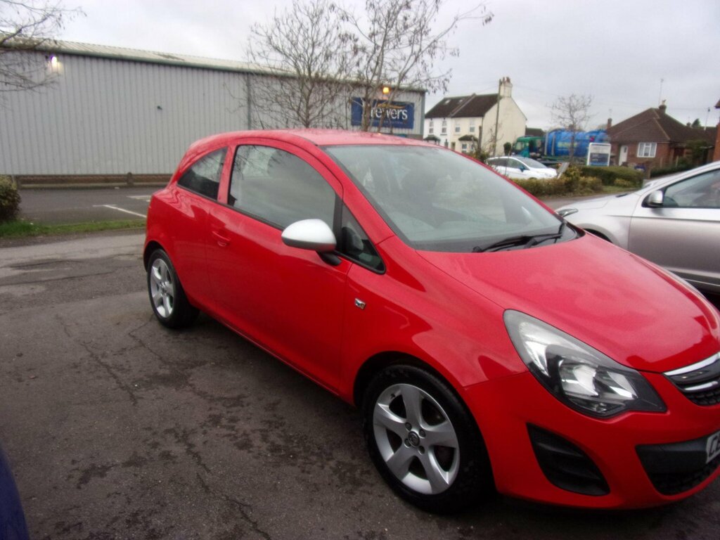 Vauxhall Corsa 1.0 Ecoflex 12V Sting Euro 5 CE64DZT Red #2