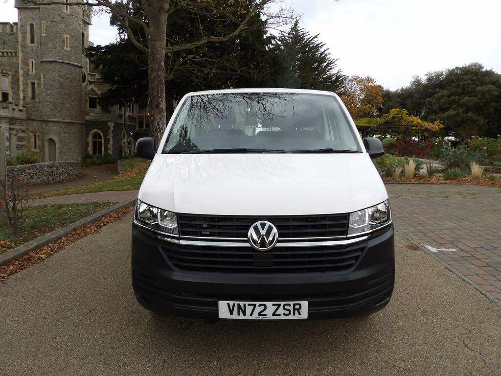 Volkswagen Transporter T30 Flat Bed Dropside VN72ZSR White #2