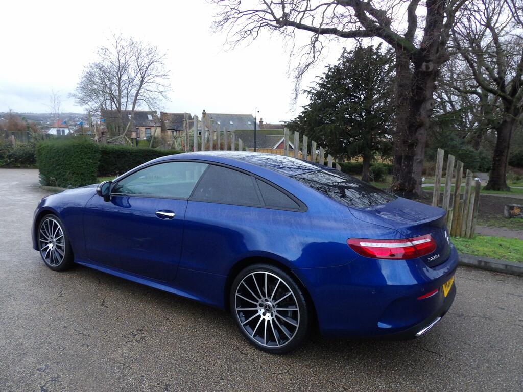 Mercedes-Benz E Class 2.0 E220d Amg Line Premium Plus Coupe YK20KOW Blue #6