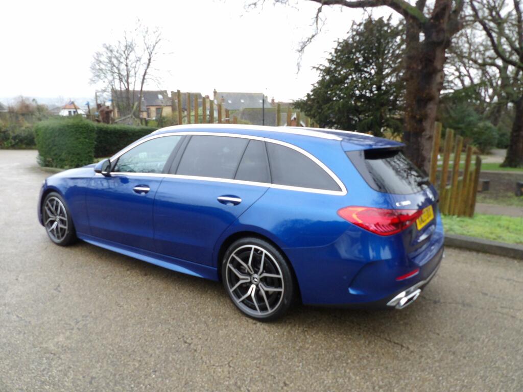 Mercedes-Benz C Class 2.0 C300h Mhev Amg Line Premium Plus Estate KM23DXX Blue #5