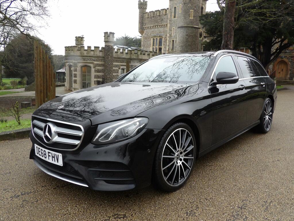 Mercedes-Benz E Class 2.0 E200 Amg Line Premium Estate G-tr Black