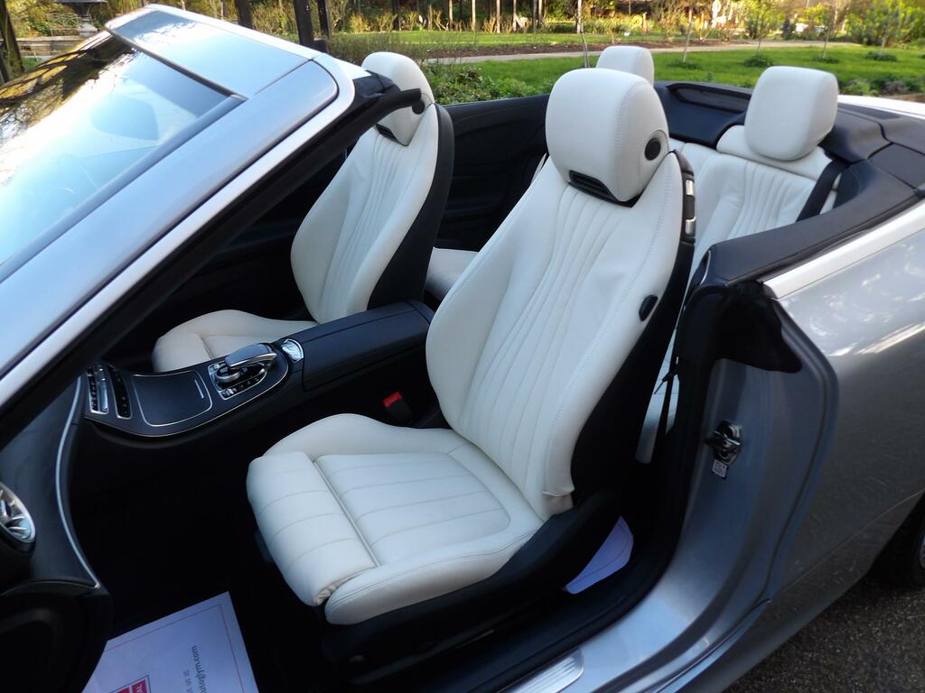 Mercedes-Benz E Class 2.0 E220d Amg Line Premium Cabriolet LM22JUO Silver #2