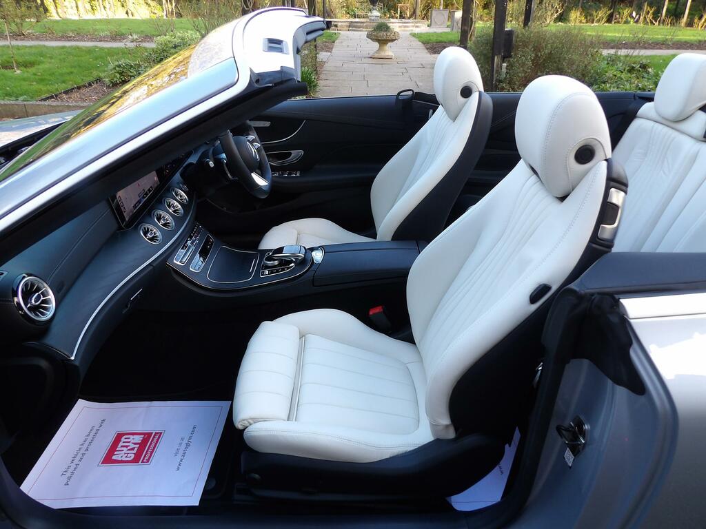 Mercedes-Benz E Class 2.0 E220d Amg Line Premium Cabriolet LM22JUO Silver #3