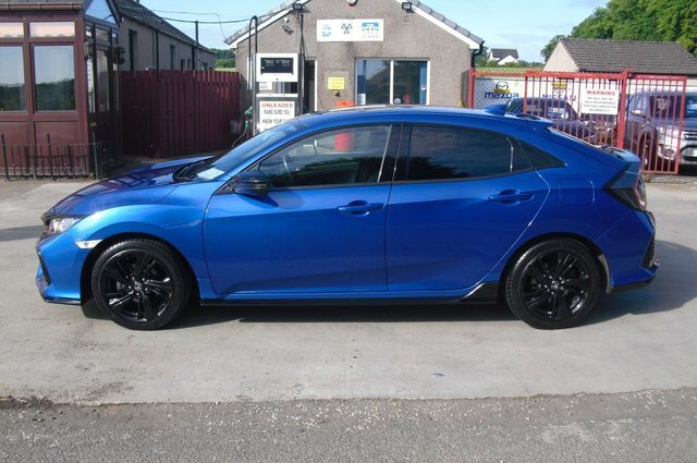 Honda Civic Hatchback SB68XAR Blue #5