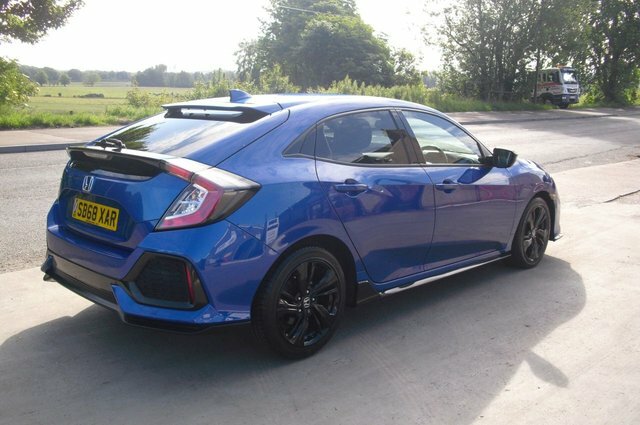 Honda Civic Hatchback SB68XAR Blue #6