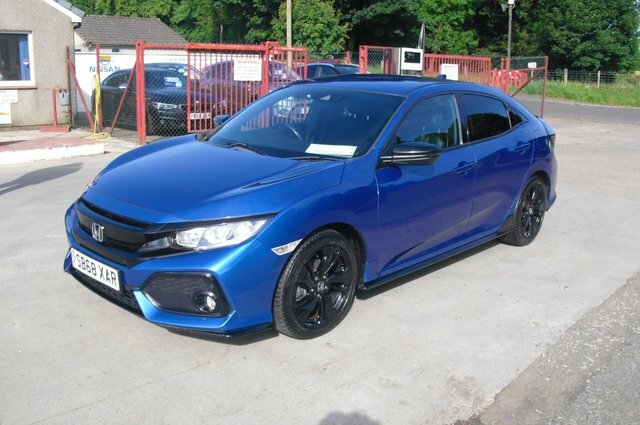 Honda Civic Hatchback SB68XAR Blue #4
