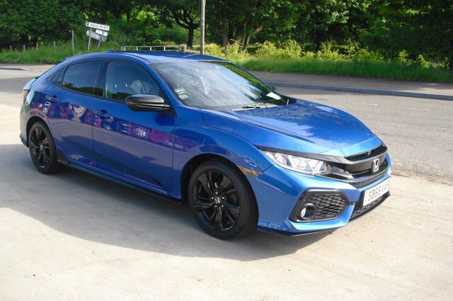 Honda Civic Hatchback SB68XAR Blue #2