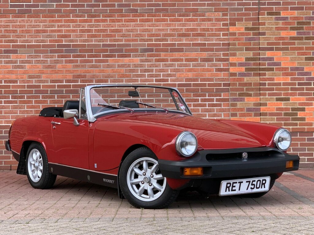 MG Midget 1.5 2dr Red #3