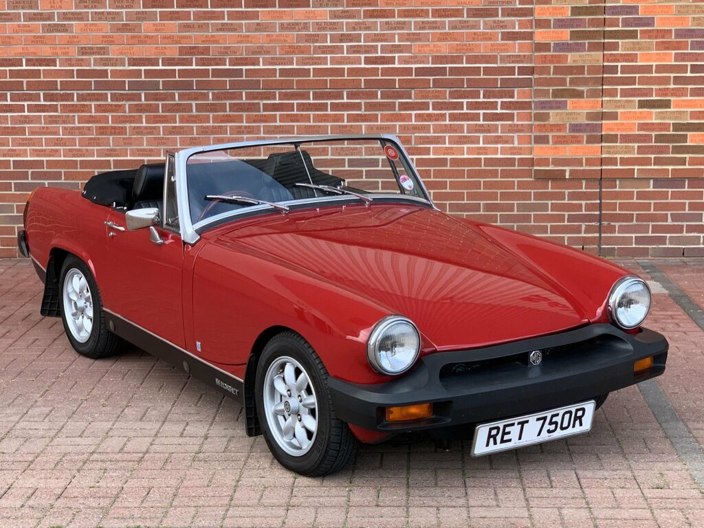 MG Midget 1.5 2dr Red #5