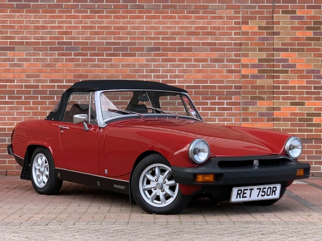 MG Midget 1.5 2dr Red #2
