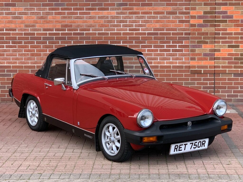 MG Midget 1.5 2dr Red #4