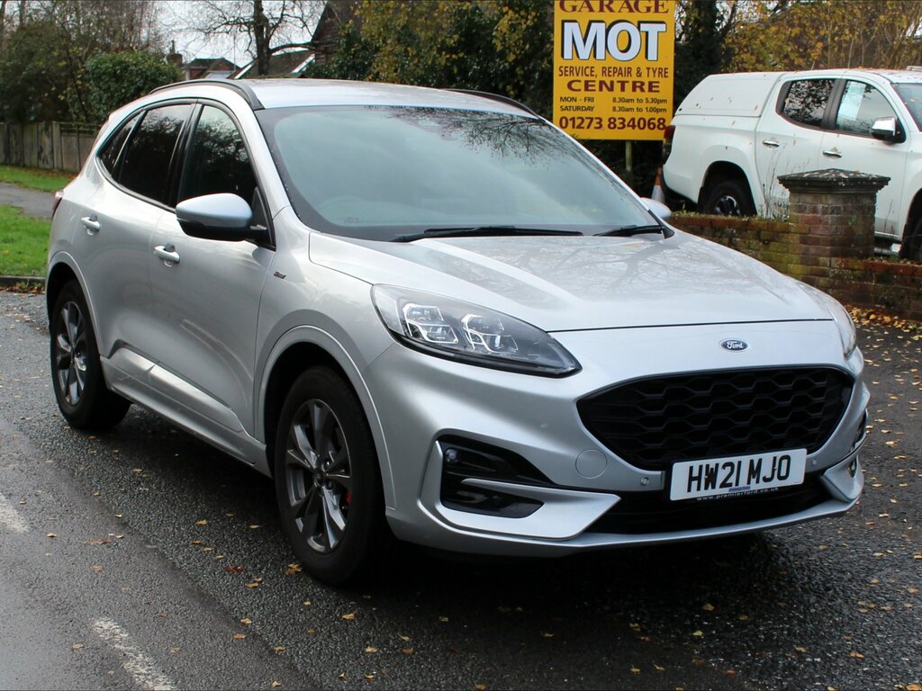 Ford Kuga 1.5T Ecoboost St-line Suv Euro 6 HW21MJO Silver #6