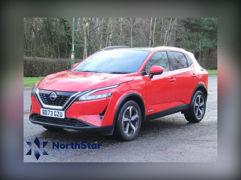 Nissan Qashqai 1.5 H E-power N-connecta Suv Hybrid Aut Red
