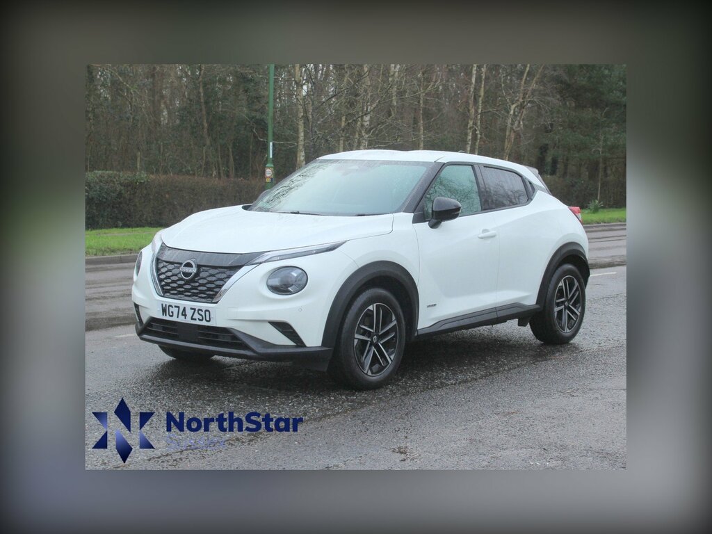 Nissan Juke 1.6 N-connecta Suv Hybrid Euro 6 White