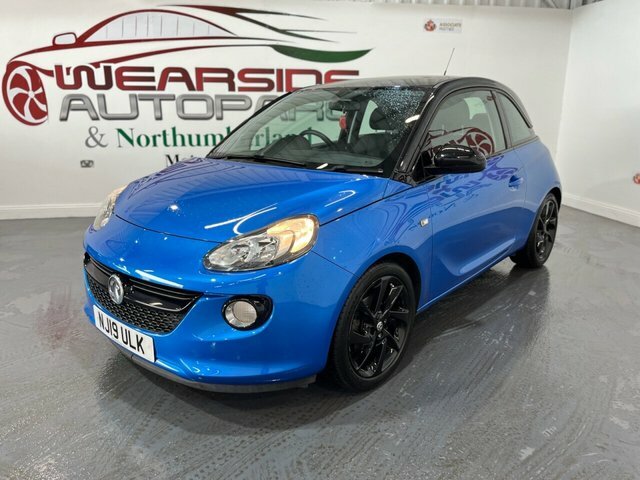Vauxhall Adam 1.2I Energised Hatchback Euro 6 NJ19ULK Blue #3