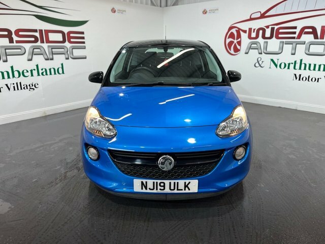 Vauxhall Adam 1.2I Energised Hatchback Euro 6 NJ19ULK Blue #2