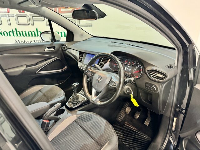 Vauxhall Crossland X 1.2 Turbo Gpf Elite Nav Suv Euro SA68MJV Black #5