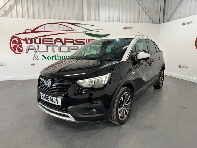 Vauxhall Crossland X 1.2 Turbo Gpf Elite Nav Suv Euro SA68MJV Black #3