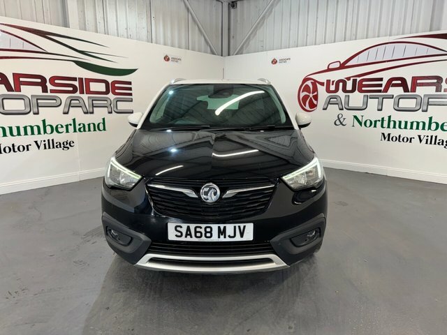 Vauxhall Crossland X 1.2 Turbo Gpf Elite Nav Suv Euro SA68MJV Black #2