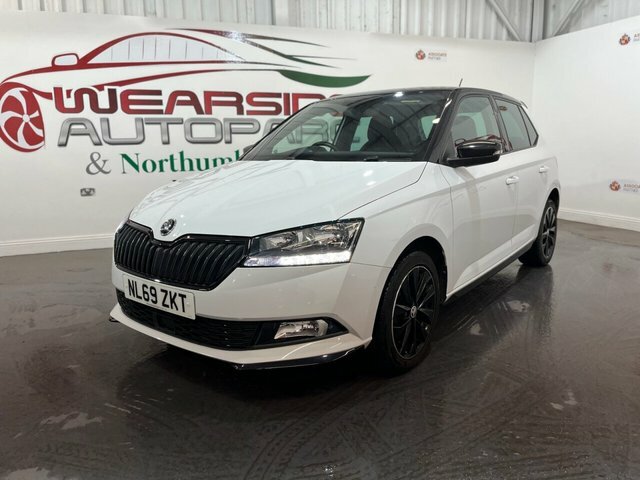 Skoda Fabia 1.0 Tsi Monte Carlo Hatchback Eu NL69ZKT White #3